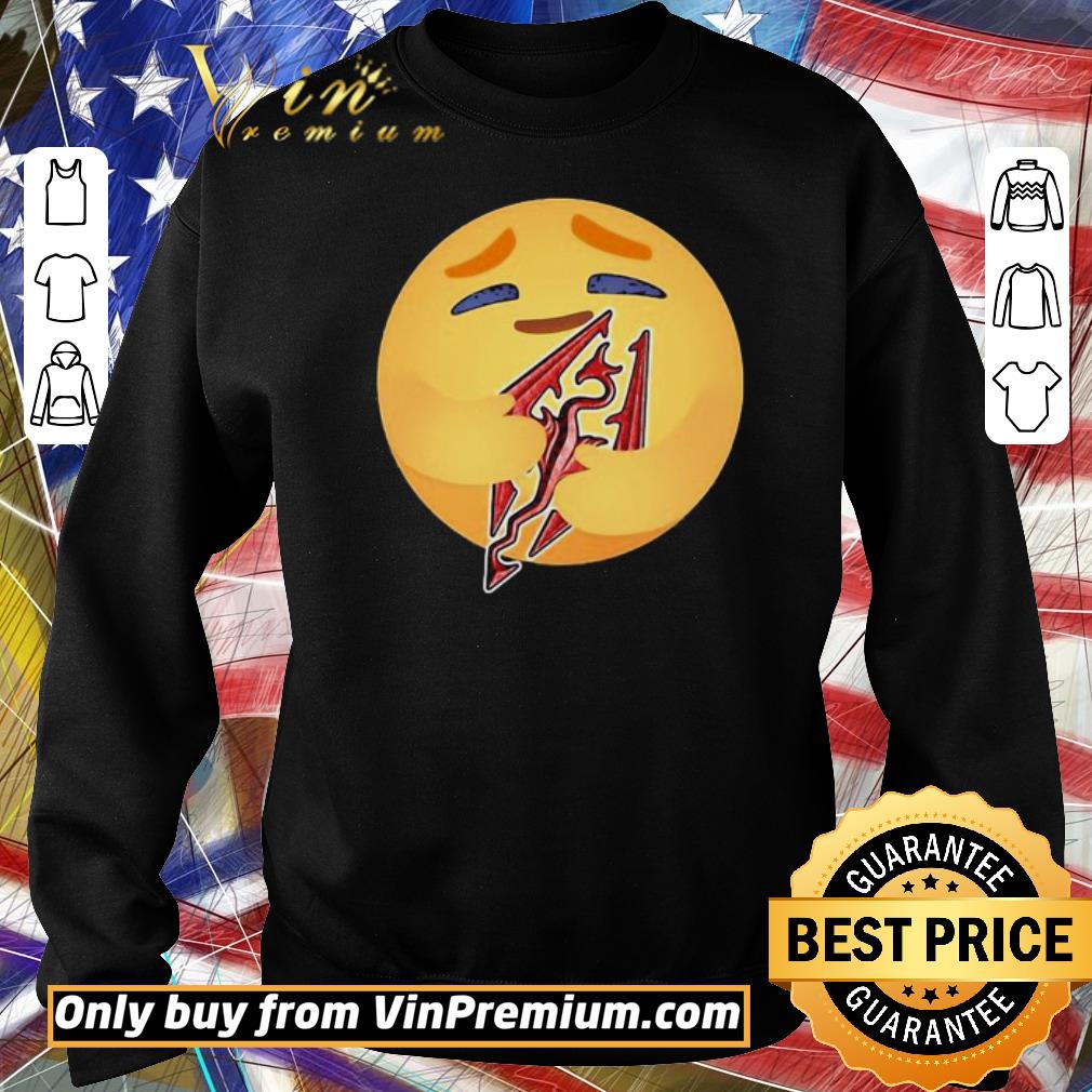 Premium Facebook care emoji hug skyrim logo shirt