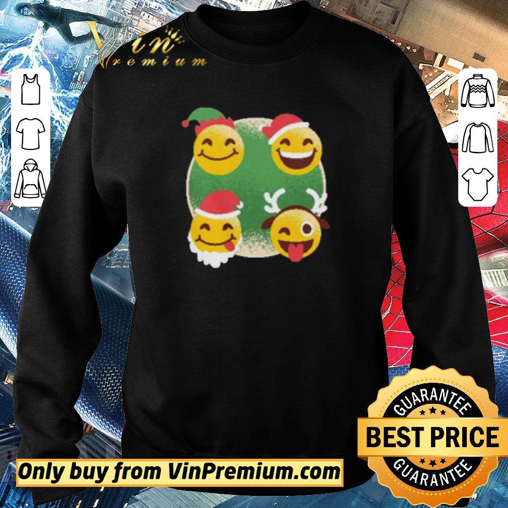 Funny Facebook Care Emoji Merry Christmas shirt 5 Funny Facebook Care Emoji Merry Christmas shirt