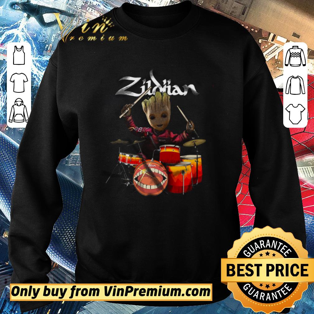 Official Groot Drums Zildjia shirt