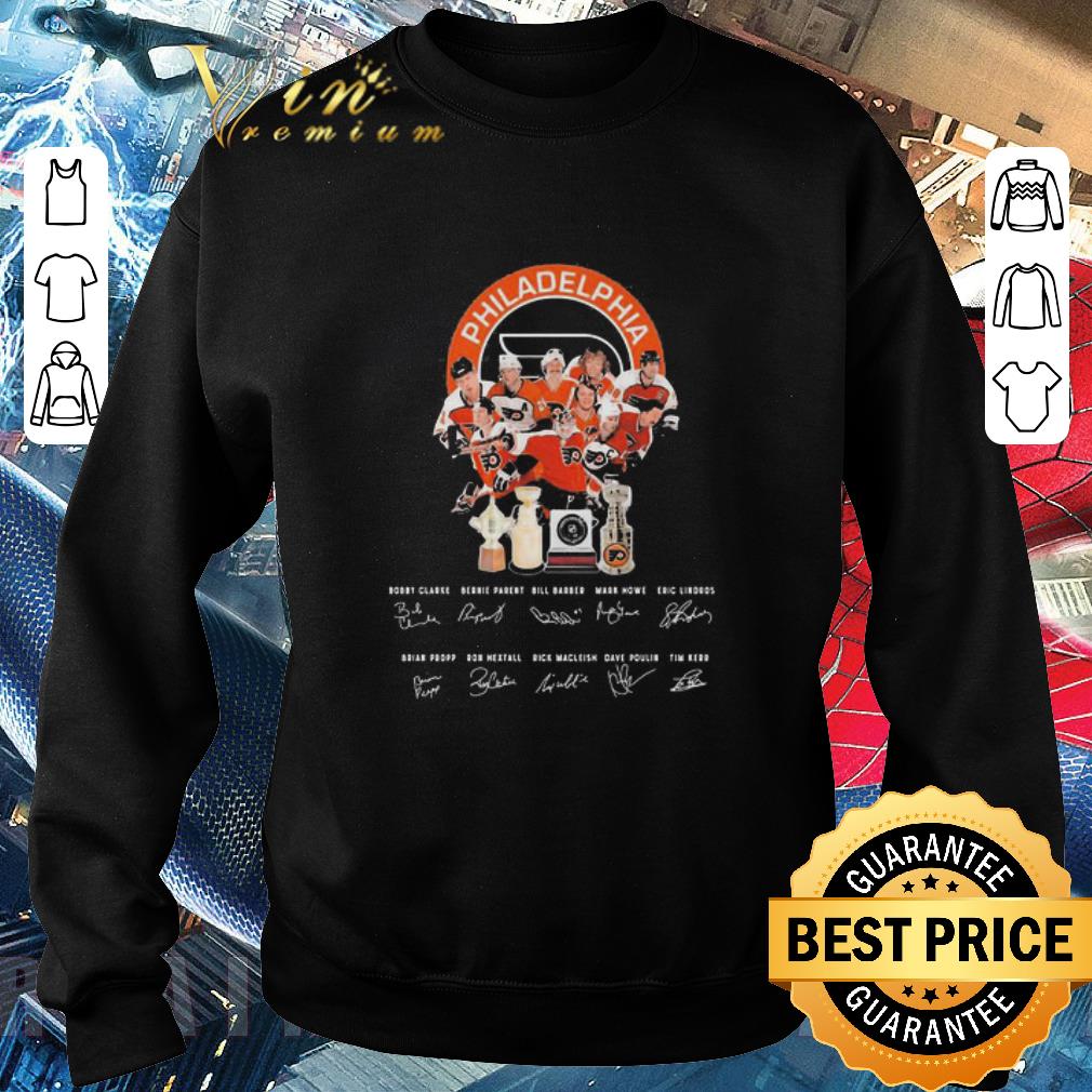 Funny Logo Philadelphia Flyers Champion Signatures shirt 5 Funny Logo Philadelphia Flyers Champion Signatures shirt