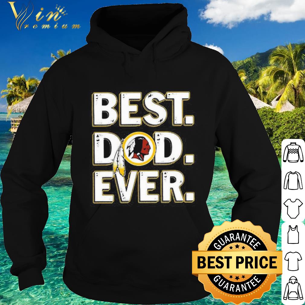 Official Logo Washington Redskins Best Dad Ever Happy Father’s Day shirt