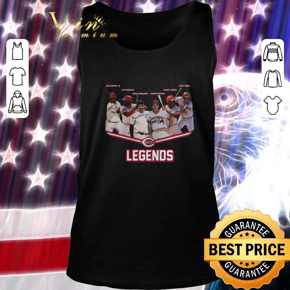 Awesome Cincinnati Reds Legends MLB signatures shirt 1 Awesome Cincinnati Reds Legends MLB signatures shirt 2