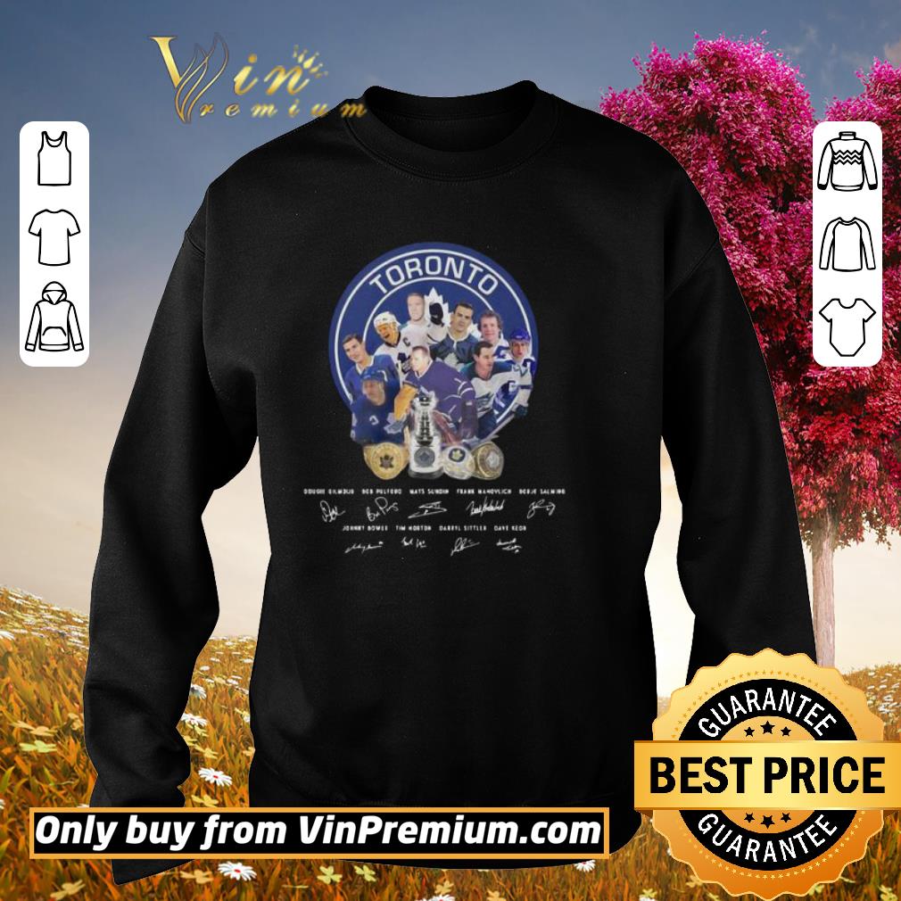 Funny Toronto maple leafs hockey team players signatures shirt 5 Funny Toronto maple leafs hockey team players signatures shirt