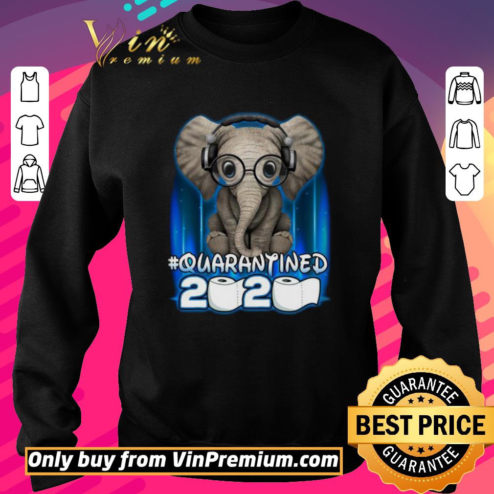Official Elephant quarantined 2020 toilet paper shirt