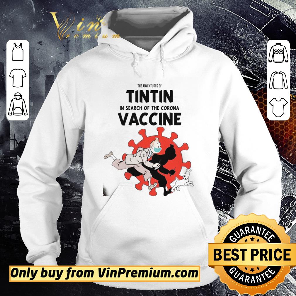 Official The Adventures Of Tintin In Search Of The Corona Vaccine shirt