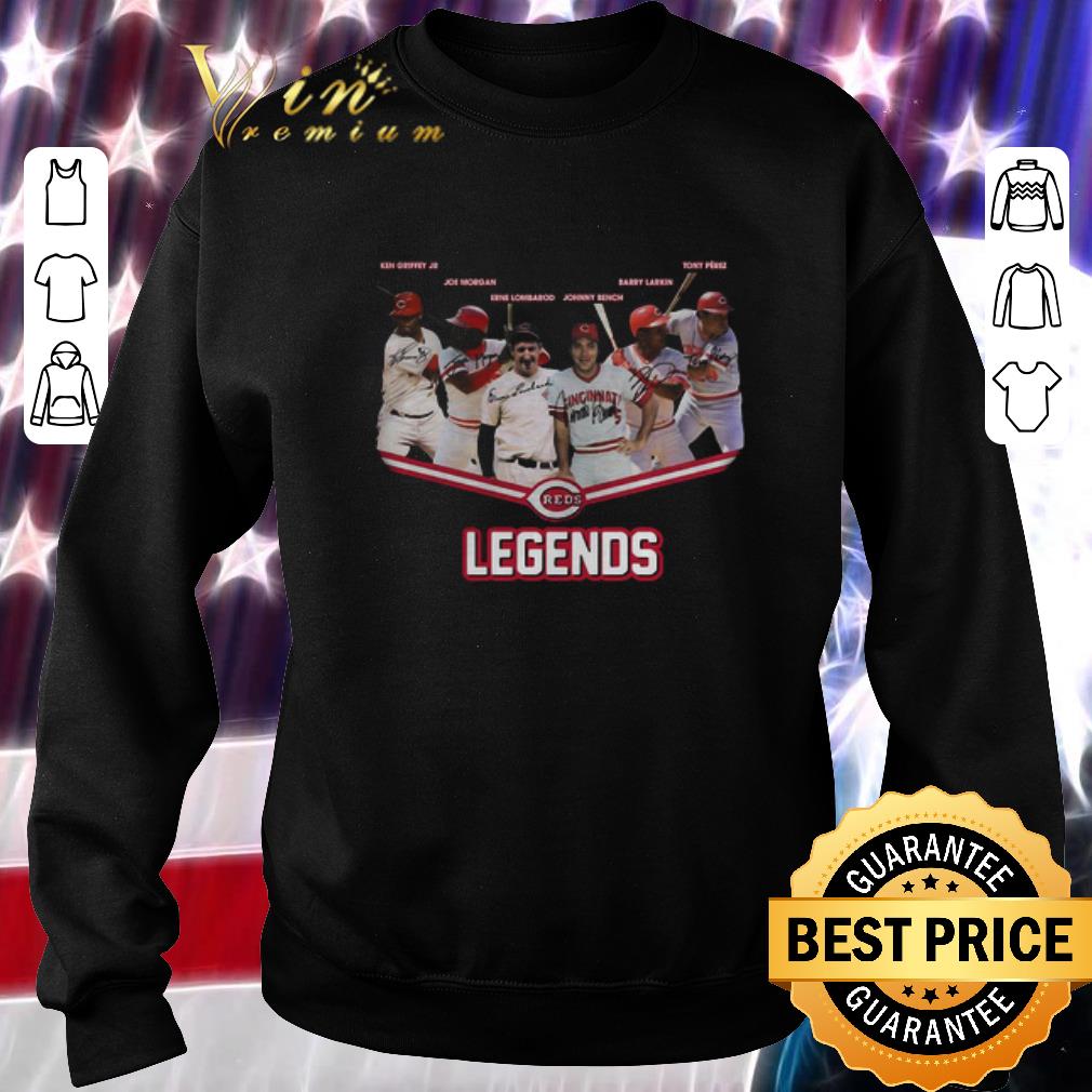 Awesome Cincinnati Reds Legends MLB signatures shirt 5 Awesome Cincinnati Reds Legends MLB signatures shirt