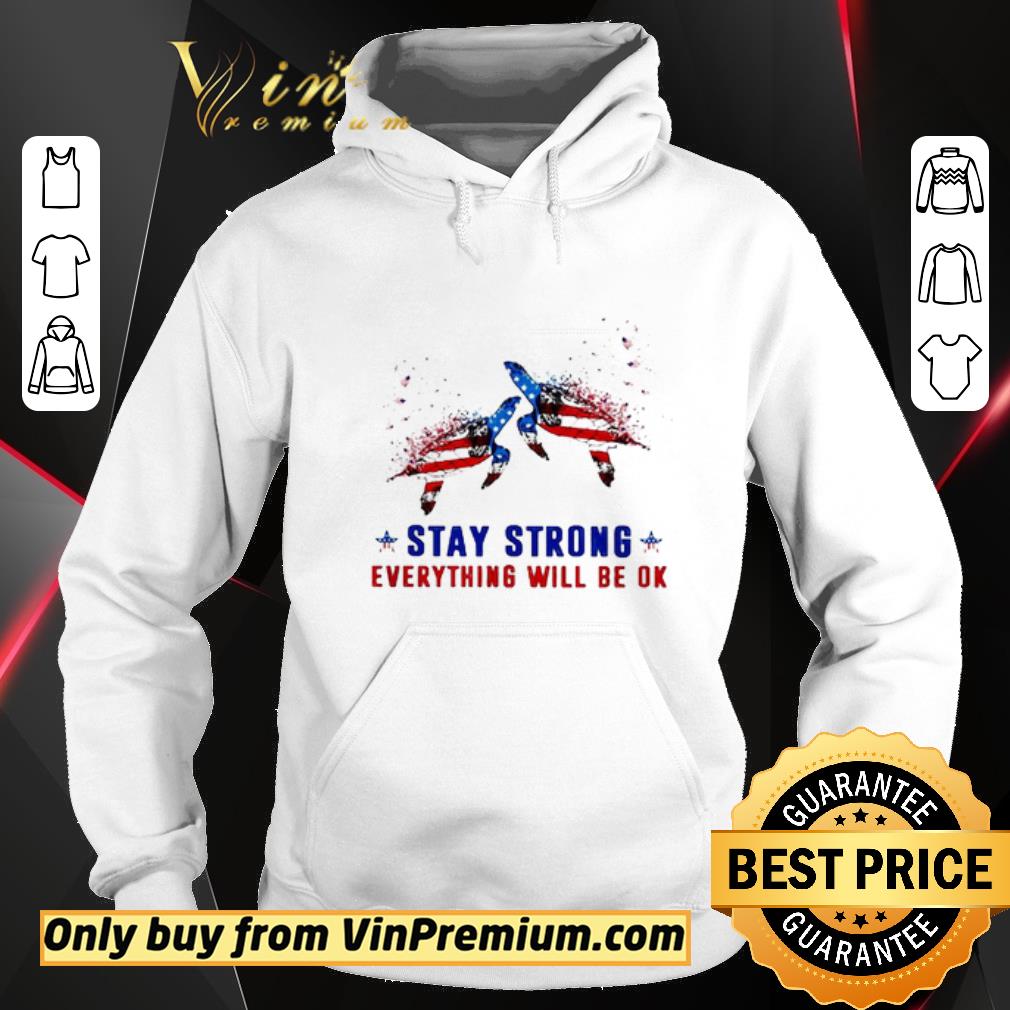 Funny Turtles stay strong everything will be ok independence day shirt 5 Funny Turtles stay strong everything will be ok independence day shirt