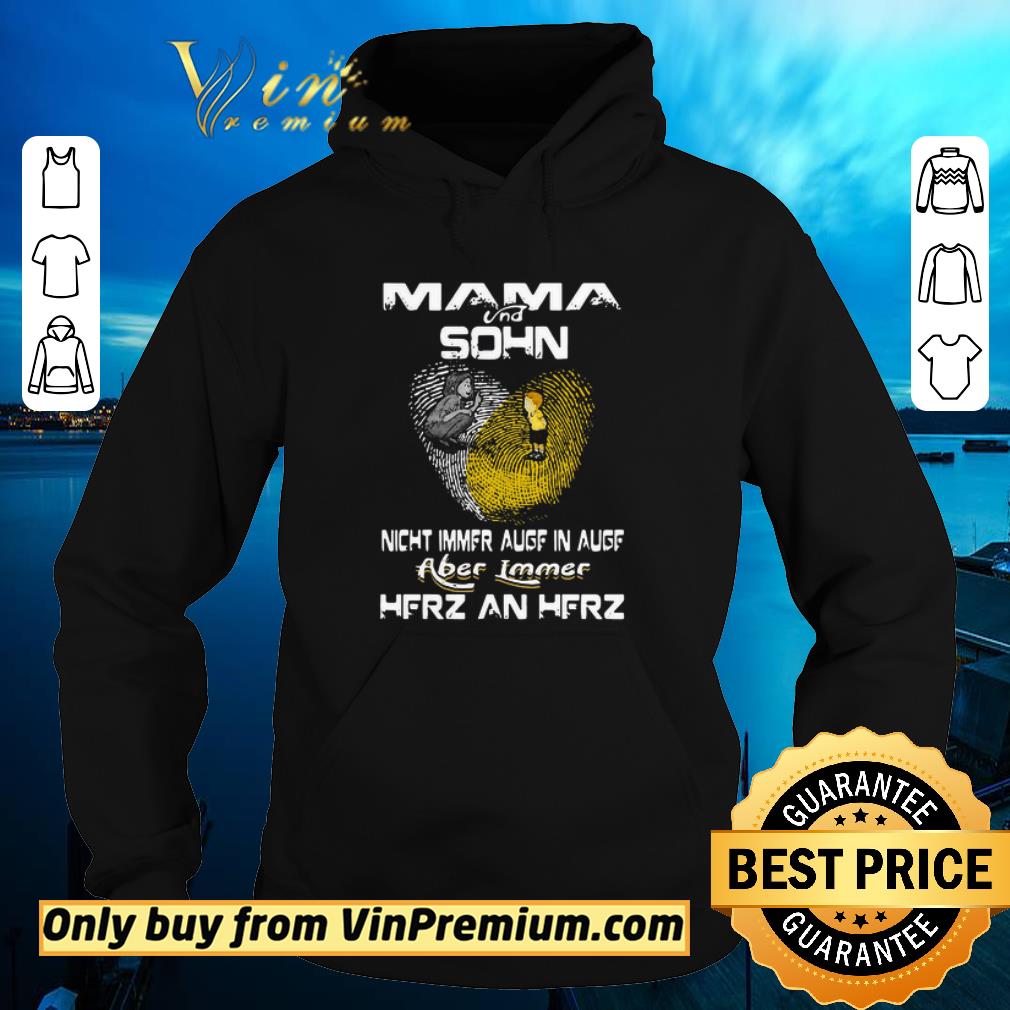 Premium Mama Und Sohn Sind Nicht Immer Auge In Auge Aber Immer Herz An Herz shirt 5 Premium Mama Und Sohn Sind Nicht Immer Auge In Auge Aber Immer Herz An Herz shirt