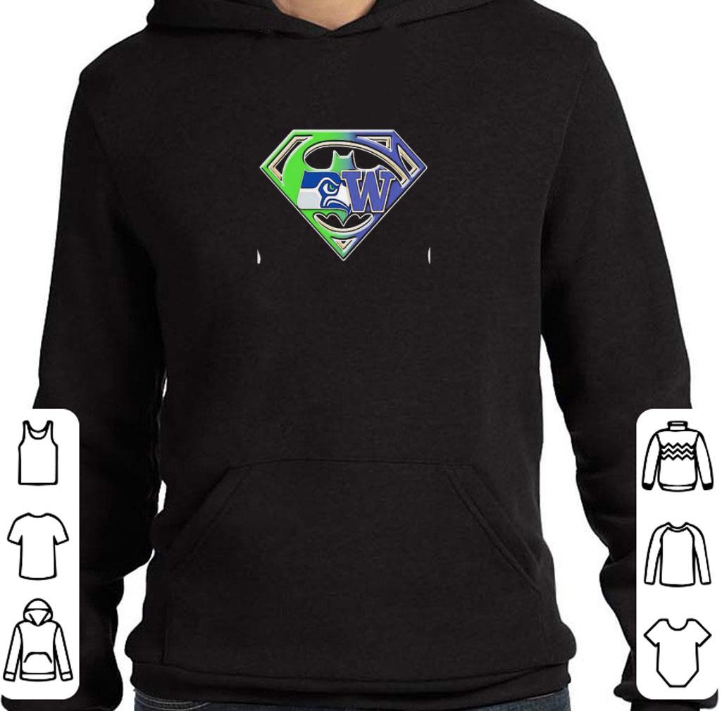 Pretty Seattle Seahawks And Washington Huskies Superman Logo shirt 5 Pretty Seattle Seahawks And Washington Huskies Superman Logo shirt
