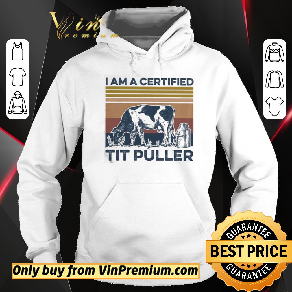 Funny Cow I am a certified tit puller vintage shirt 5 Funny Cow I am a certified tit puller vintage shirt