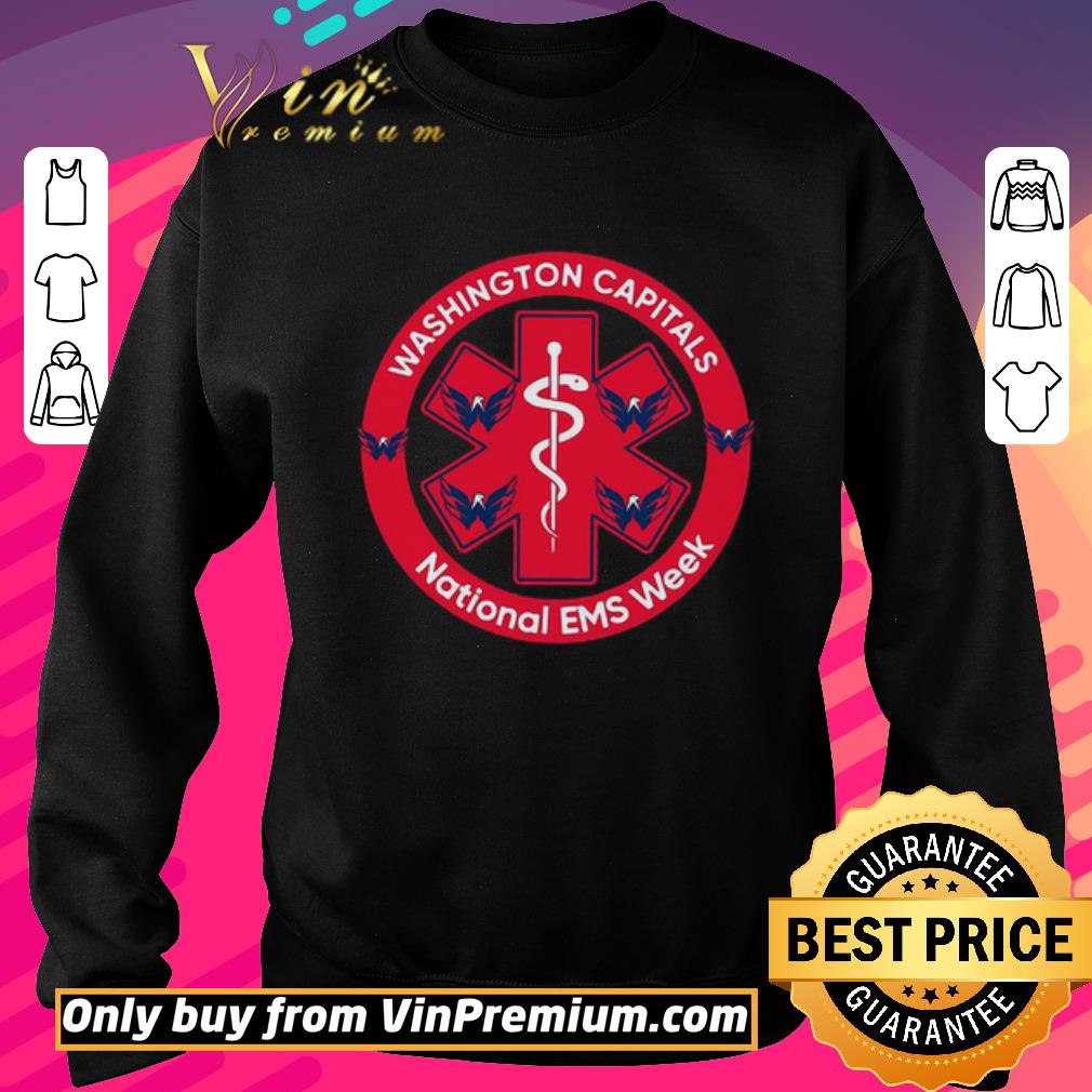 Official Washington Capitals National EMS Week shirt
