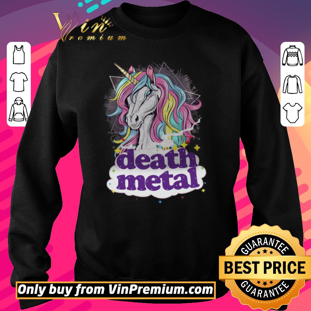 Official Unicorn Death Metal shirt 5 Official Unicorn Death Metal shirt
