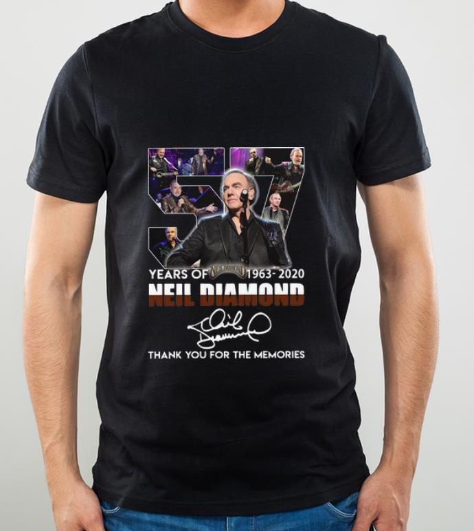 Top 57 Years Of Neil Diamond Thank You For The Memories Signature shirt