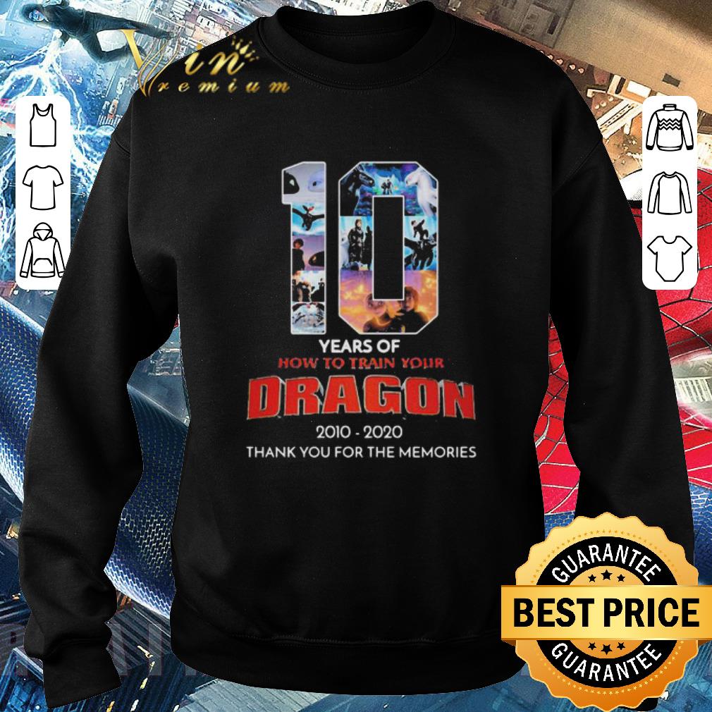 Hot 10 Years Of How To Train Your Dragon 2010-2020 Thank You For The Memories shirt 5 Hot 10 Years Of How To Train Your Dragon 2010-2020 Thank You For The Memories shirt