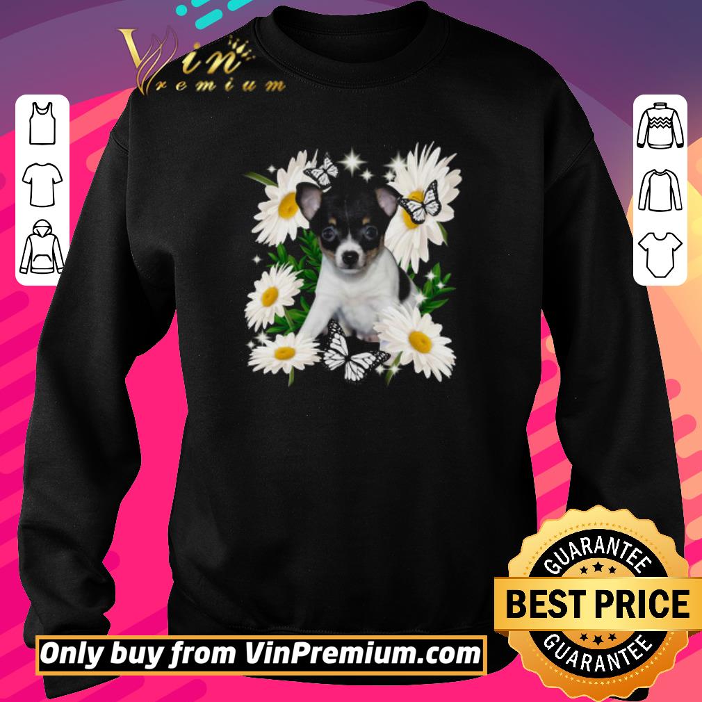 Awesome Toy Fox Terrier Daisy flower Classic shirt