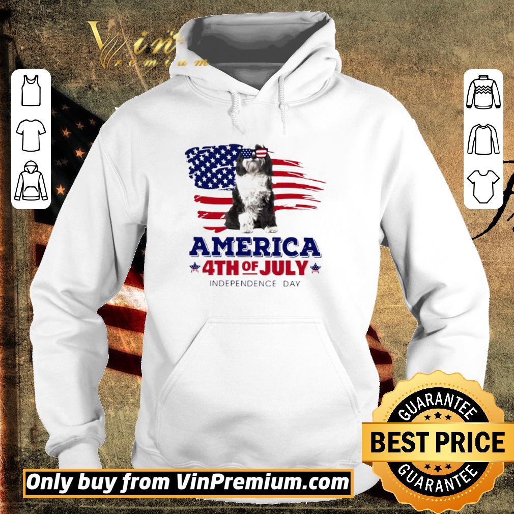 Pretty Tibetan Terrier America 4th Of July Independence Day shirt
