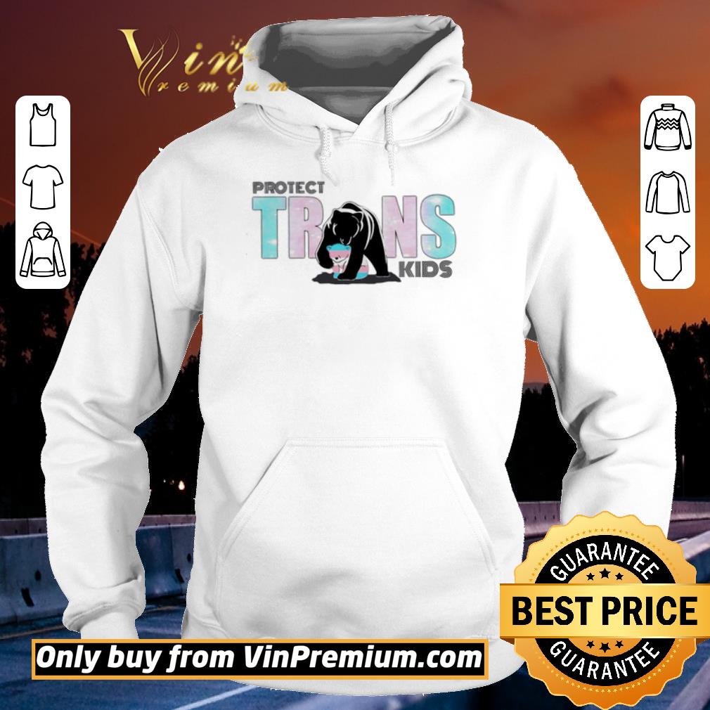 Funny Protect trans kids bear shirt