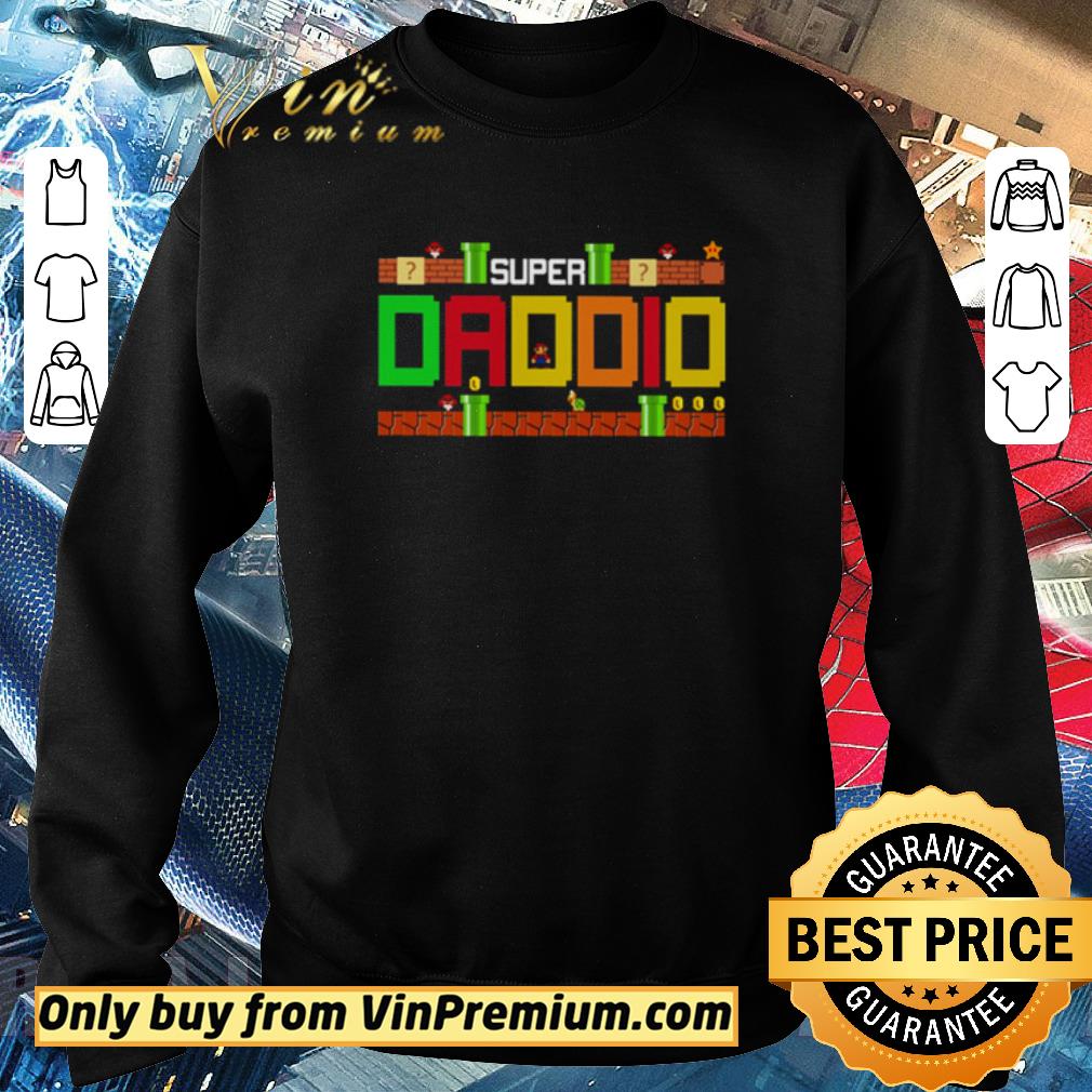 Premium Super Daddio Super Mario game shirt