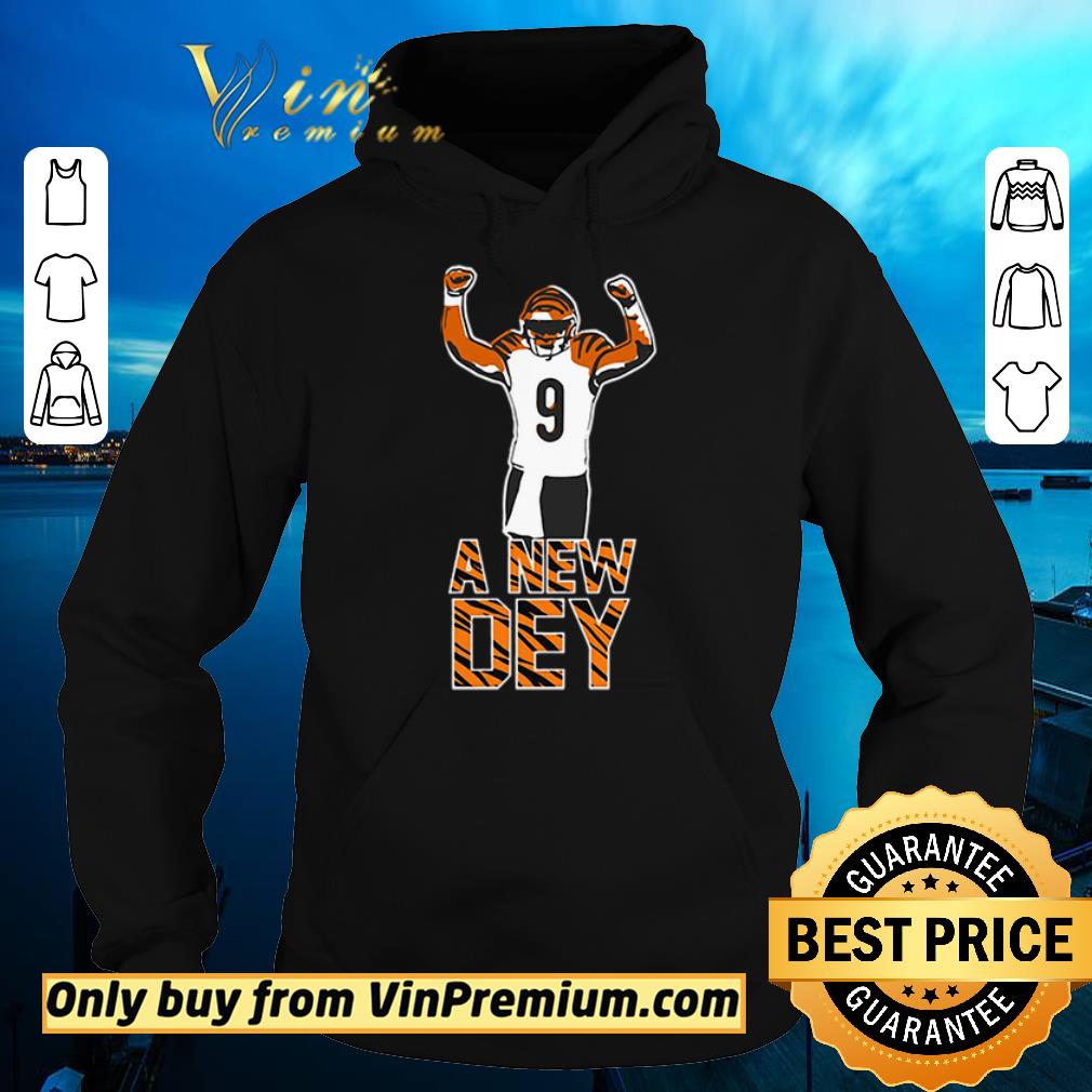 Official Joe burrow cincinnati bengals a new dey 9 shirt