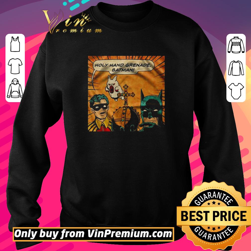 Funny Holy hand grenade Batman poster shirt 5 Funny Holy hand grenade Batman poster shirt