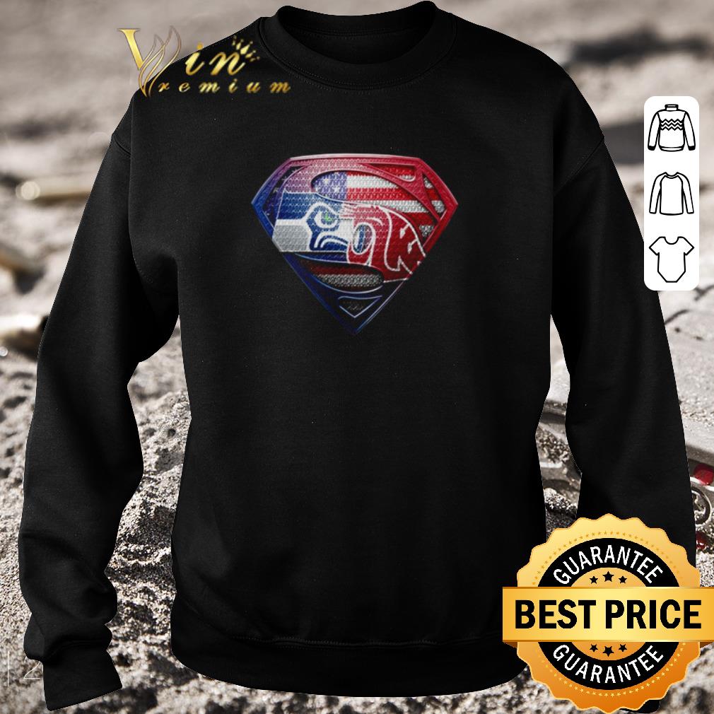 Premium Seattle Seahawks vs Los Angeles Rams Superman American flag shirt 5 Premium Seattle Seahawks vs Los Angeles Rams Superman American flag shirt