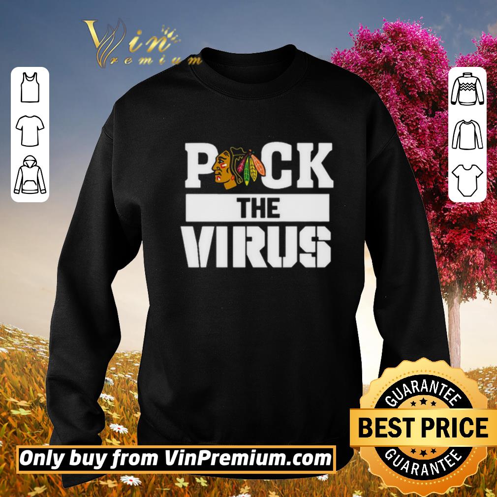 Hot Chicago Blackhawks Puck The Virus shirt 5 Hot Chicago Blackhawks Puck The Virus shirt