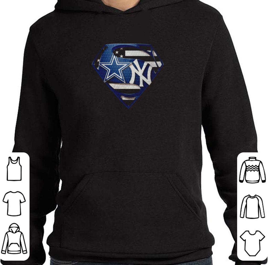 Hot Dallas Cowboys and New York Yankees Superman logo shirt 5 Hot Dallas Cowboys and New York Yankees Superman logo shirt