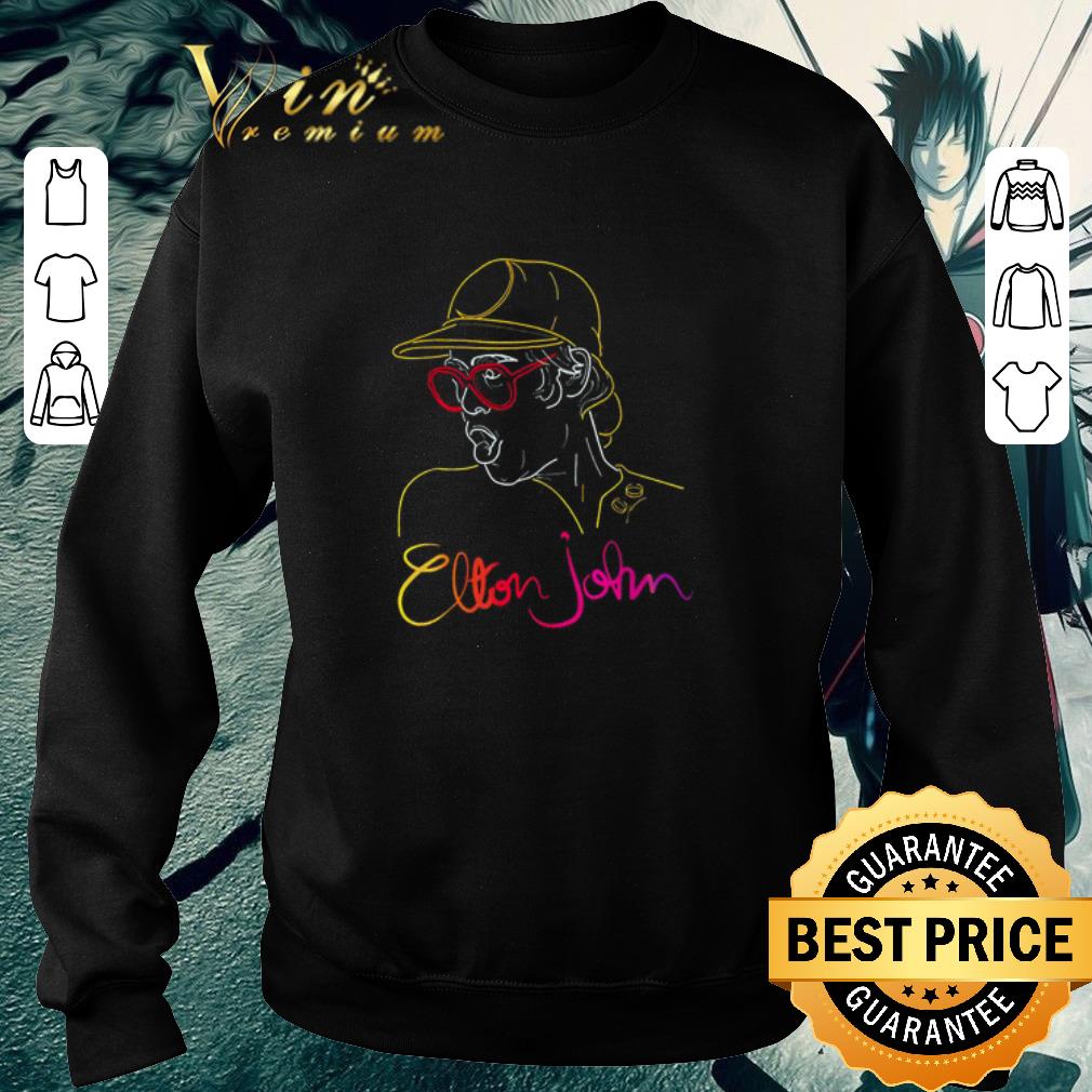 Hot Elton John The Farewell Tour Fans Signature shirt 5 Hot Elton John The Farewell Tour Fans Signature shirt