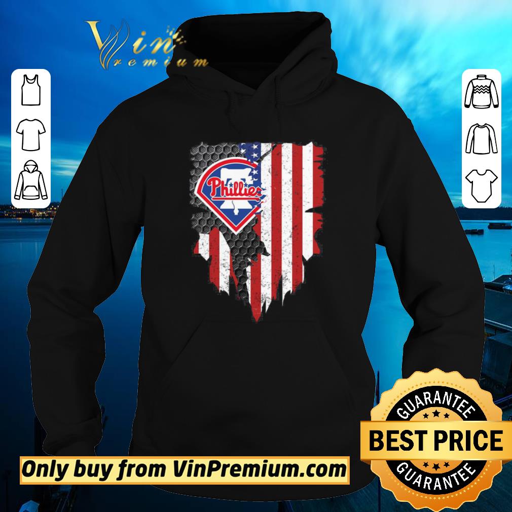 Premium Philadelphia Phillies Inside American Flag shirt