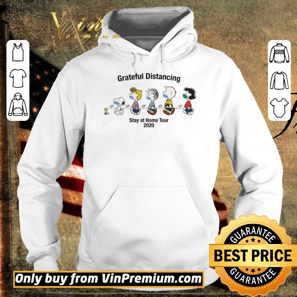 Premium The Peanut maks Grateful Distancing stay at home tour 2020 shirt