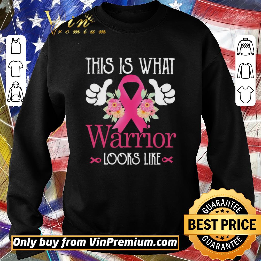 Premium This is what warrior looks like Breast Cancer shirt