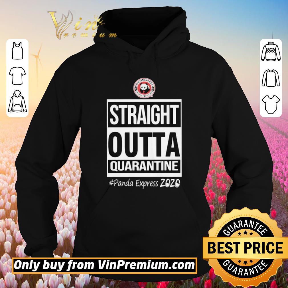 Official Straight outta quarantine panda express 2020 mask shirt