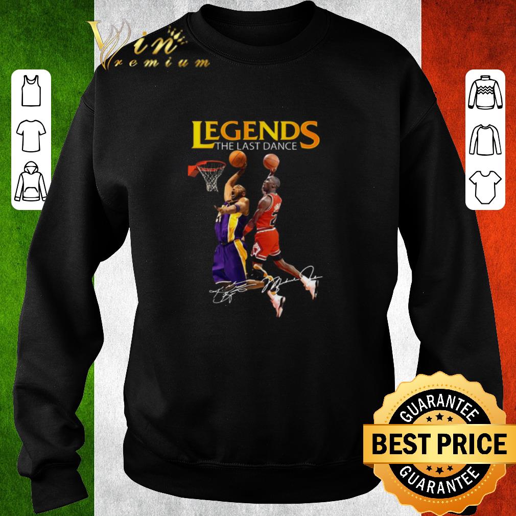 Original Kobe Bryant and Michael Jordan Legends the last dance signature shirt 5 Original Kobe Bryant and Michael Jordan Legends the last dance signature shirt