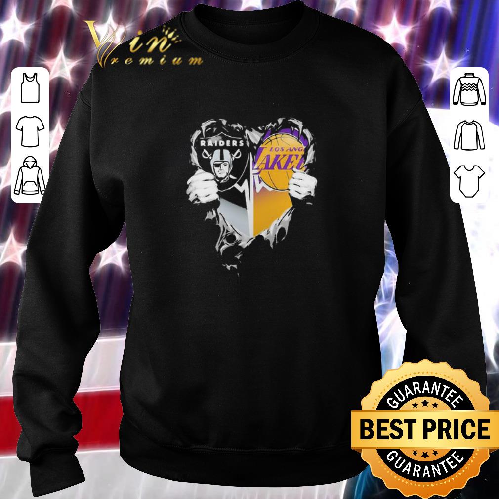 Insides Me Oakland Raiders And Los Angeles Lakers Logo shirt 5 Insides Me Oakland Raiders And Los Angeles Lakers Logo shirt