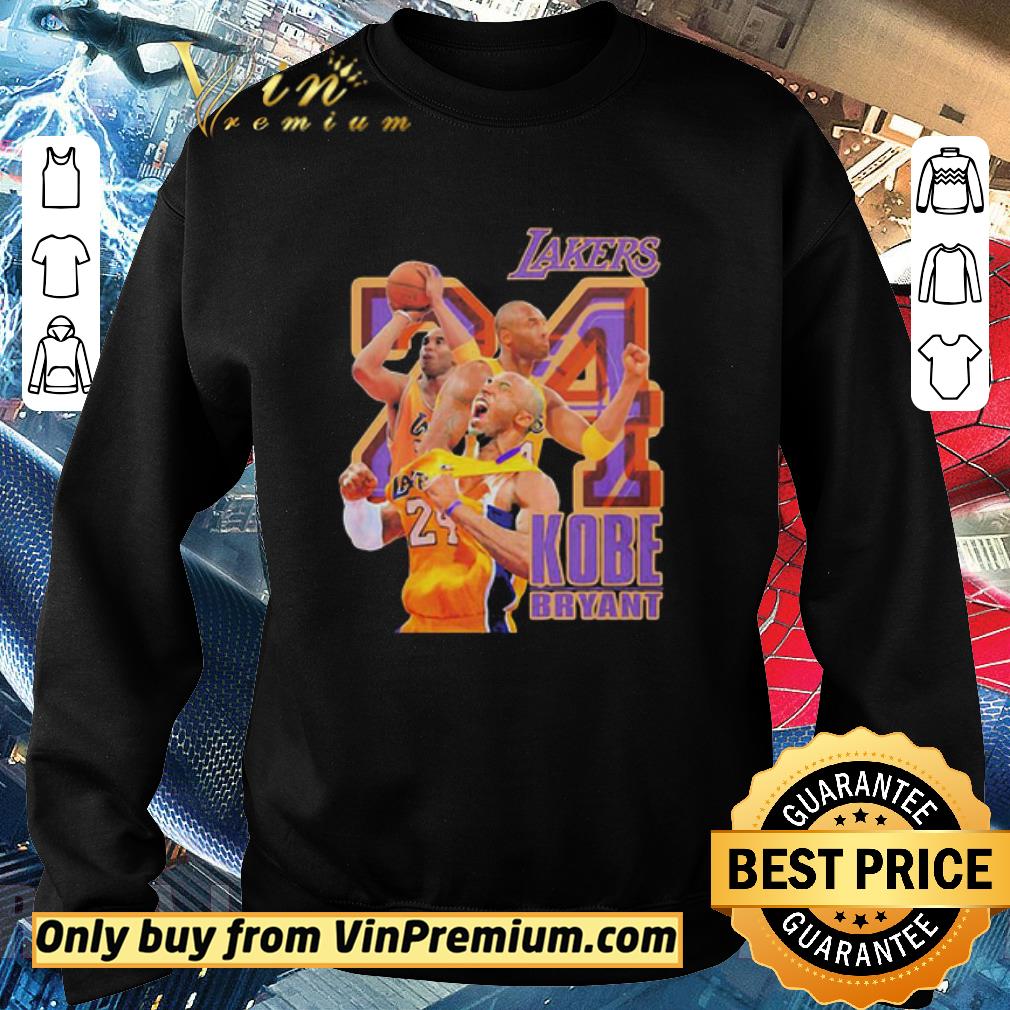 Hot Los Angeles Lakers 24 Kobe Bryant shirt