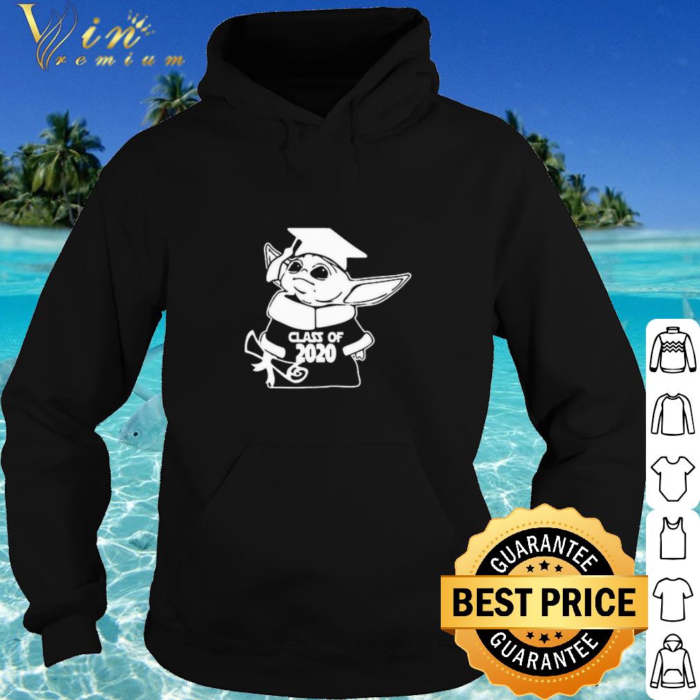 Nice Baby Yoda Graduate Class Of 2020 Coronavirus shirt