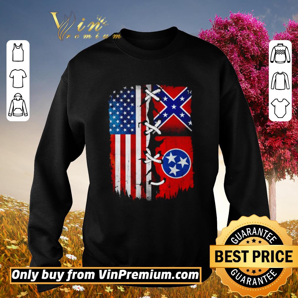 Funny Tennessee flag American shirt