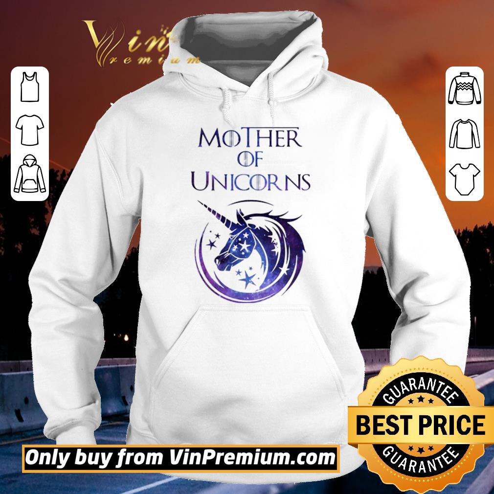 Official Mother of unicorns stars shirt