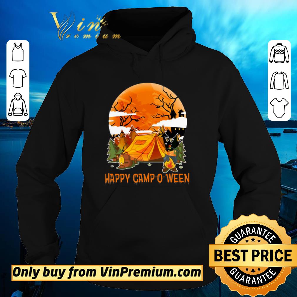 Funny Funny Happy Camp-O-Ween Camp Camping Halloween Gifts shirt