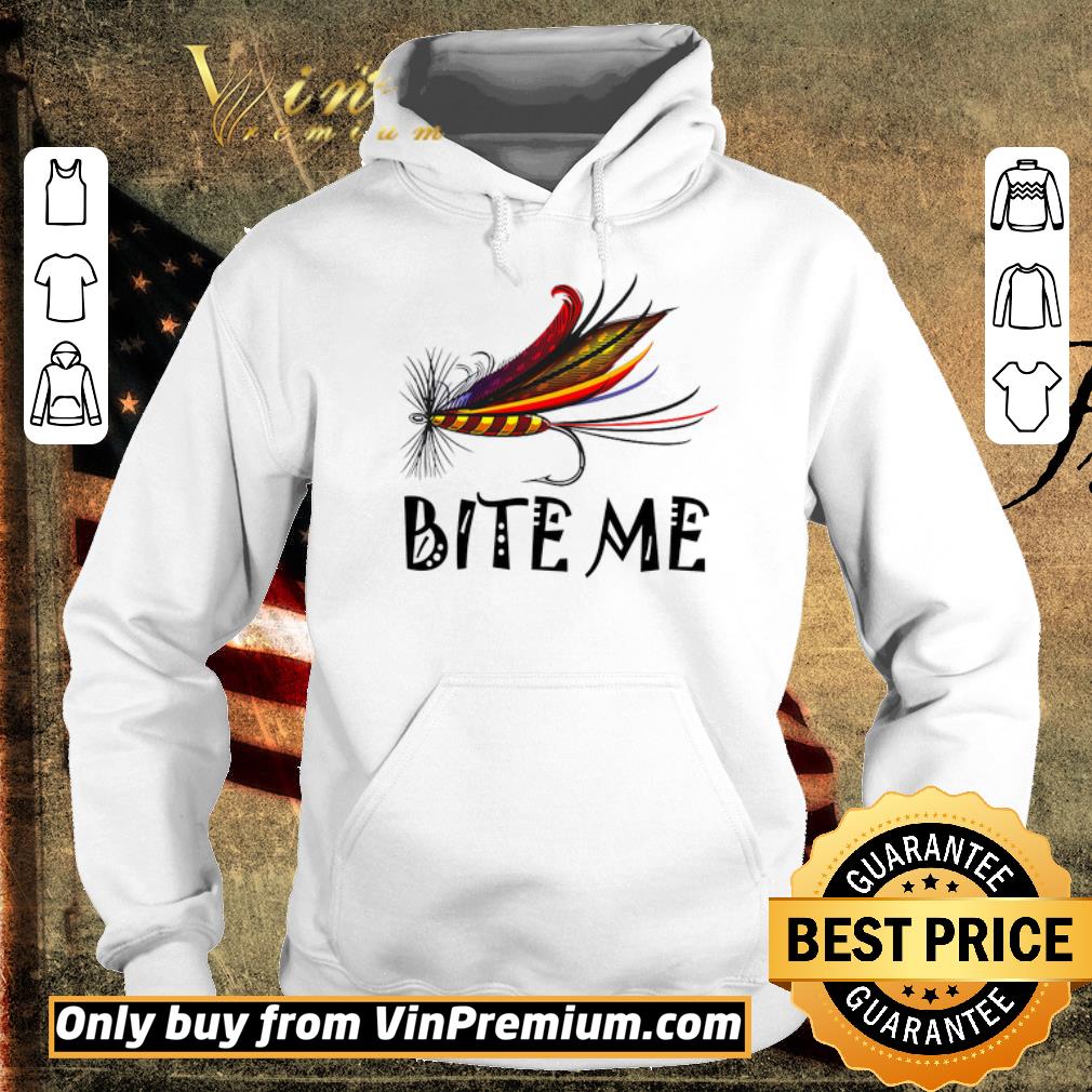 Official Fish Hook Color Bite Me shirt