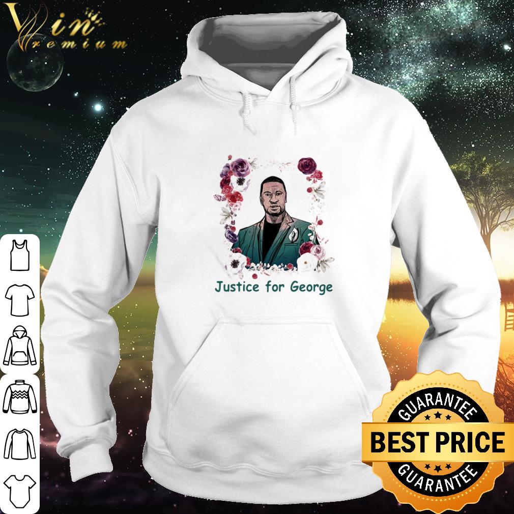 Official Justice For George Floyd RIP I Can’t Breathe Flowers shirt