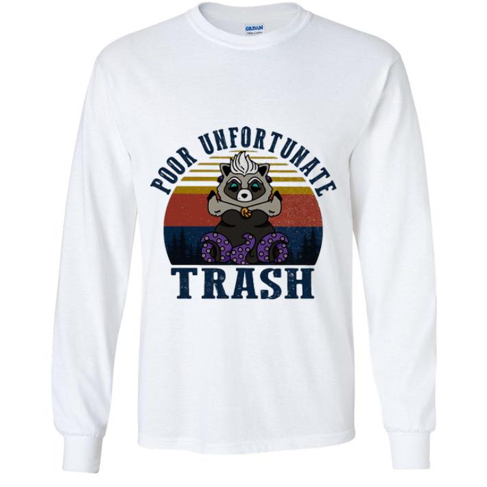 Pretty Vintage Raccoon Ursula Poor Unfortunate Trash shirt