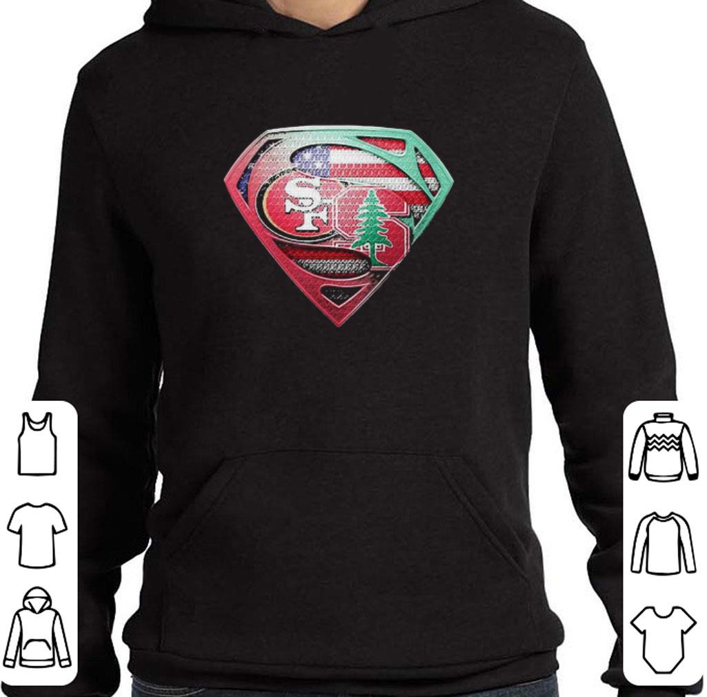 Nice Superman San Francisco 49ers And Stanford Cardinal 4th Of July shirt 5 Nice Superman San Francisco 49ers And Stanford Cardinal 4th Of July shirt