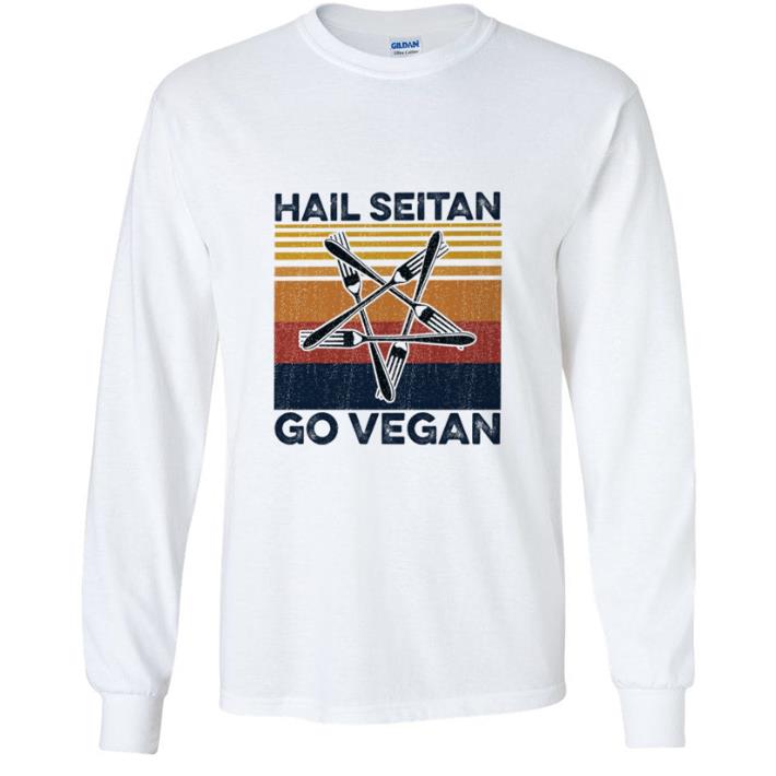 Nice Vintage Hail Seitan Go Vegan shirt