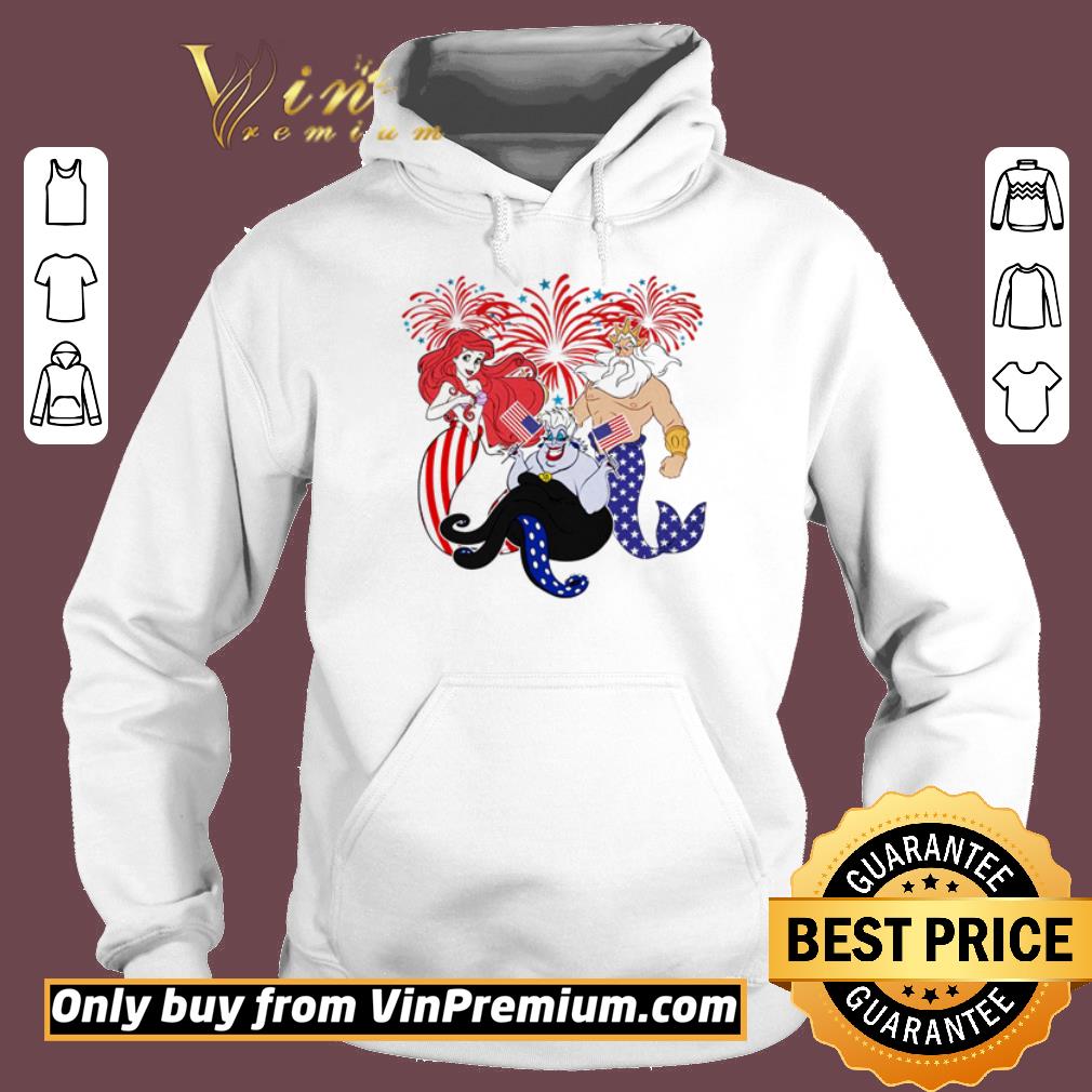 Premium The Little Mermaid happy the 4th Of July America shirt