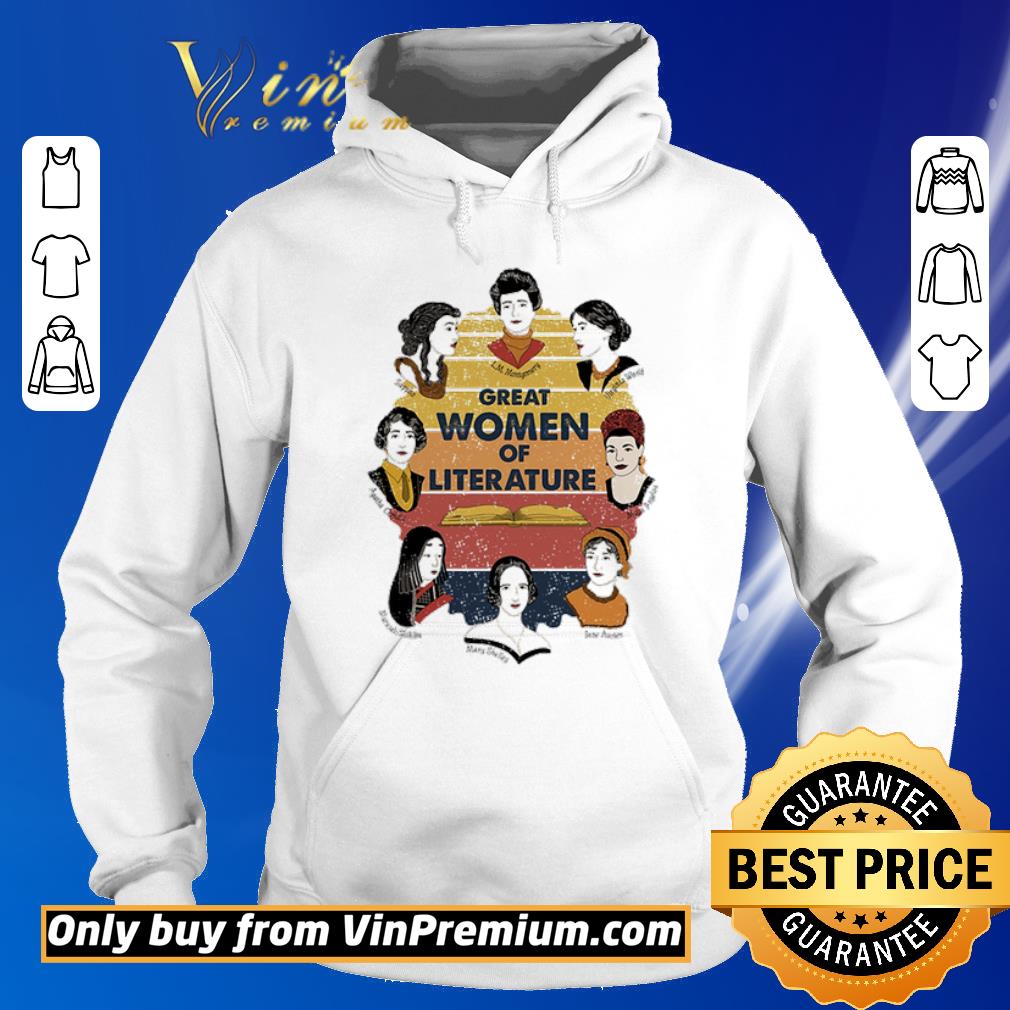 Premium Great Women of Literature shirt