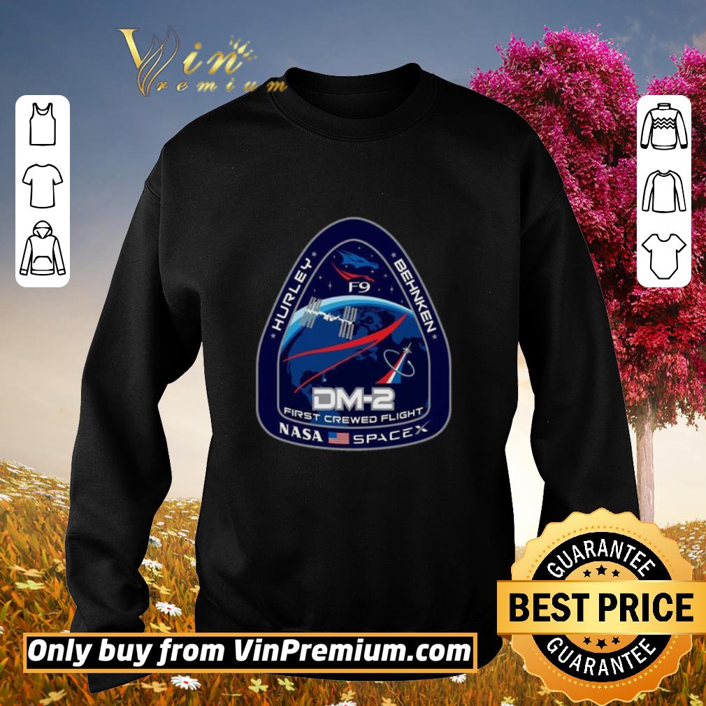 Funny Hurley Behnken First Crewed Flight Nasa Space shirt 5 Funny Hurley Behnken First Crewed Flight Nasa Space shirt