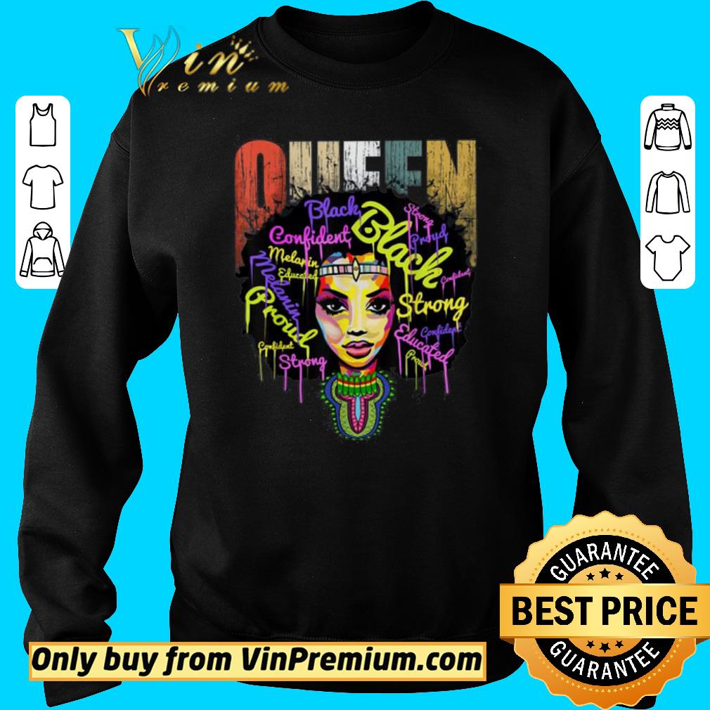 Official Queen Juneteenth girl black beauty sexy magic natural shirt