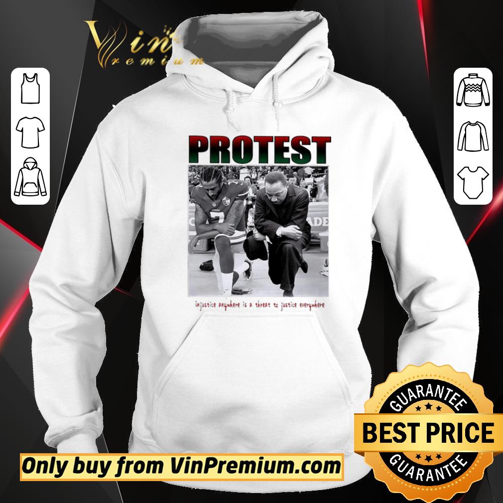 Premium Protest in justice is a threat to justice everywhere shirt