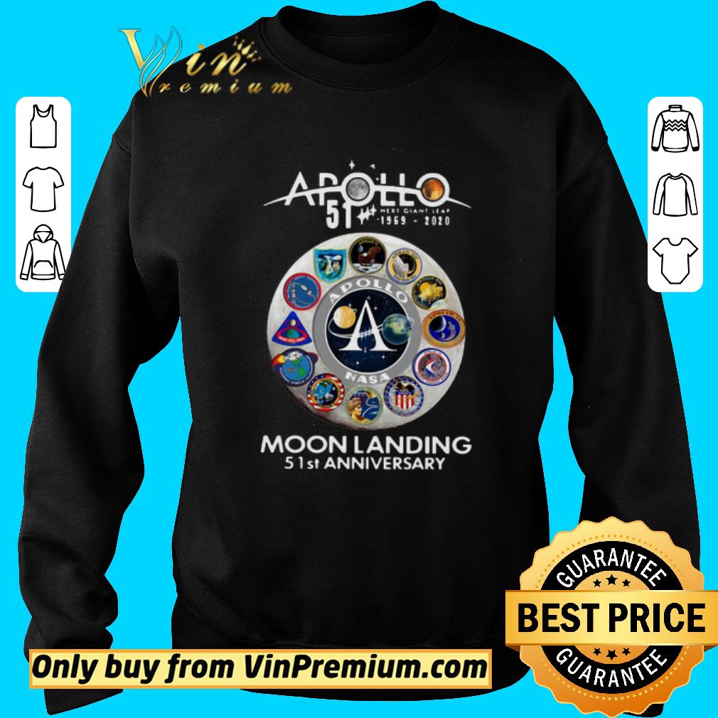 Funny Apollo 1969 2020 Moon Landing 51 St Anniversary shirt 5 Funny Apollo 1969 2020 Moon Landing 51 St Anniversary shirt